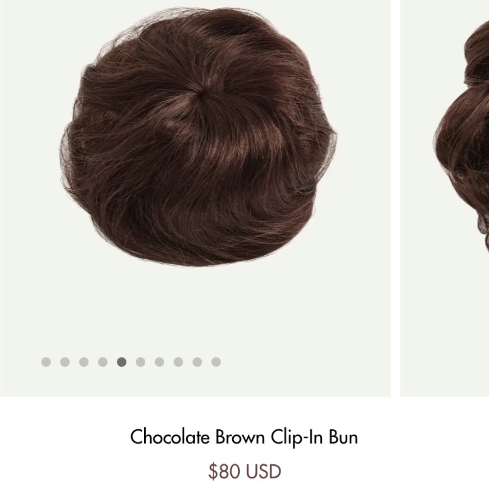 Luxy clip in bun